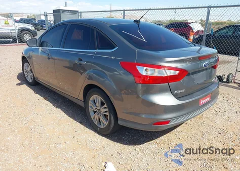 2012 Ford Focus Sel из США, поврежденный, VIN 1FAHP3H25CL382699